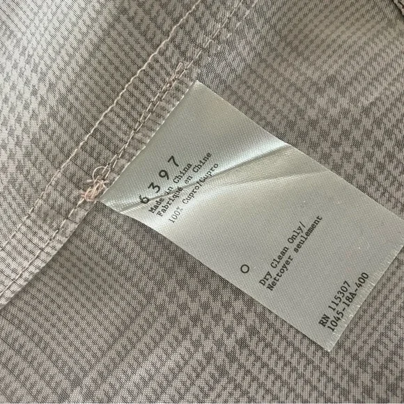 6397 Plaid Button-Up Lightweight Trench - Picture 4 of 9